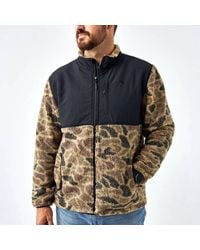 Burlebo - Sherpa Full Zip Jacket - Lyst