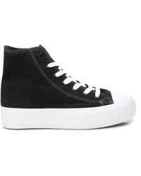 Xti - Canvas High-Top Sneakers By _ - Lyst