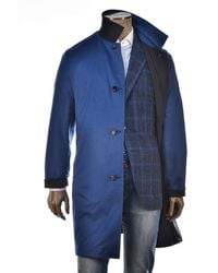 Kiton - Kired By Peak Cashmere Reversible Raincoat - Lyst