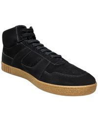 Bally - Wiggles 6303810 Calf Suede High Top Sneakers - Lyst