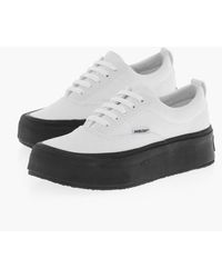 Ambush - Canvas Low Top Sneakers With Contrasting Sole - Lyst
