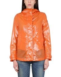 Colmar - Glossy Waxed Jacket With High Neck - Lyst