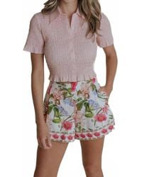 Laroque - Ziggy Short Sleeve Top - Lyst