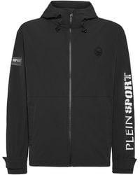 Philipp Plein - Technical Nylon Jacket Ls Scratch - Lyst