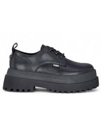 Buffalo - Lace-Up Chunky Platform Derby Shoes - Lyst