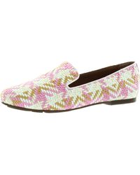 Gentle Souls - Eugene Woven Leather Casual Loafers - Lyst