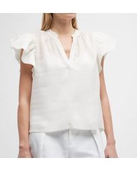 Jonathan Simkhai - Ayme Ruffle Top - Lyst