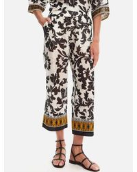 Devotion Twins - Stigma Cotton Floral Pants - Lyst