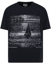 Rhude - Minimalist T-Shirt With Crew Neckline - Lyst