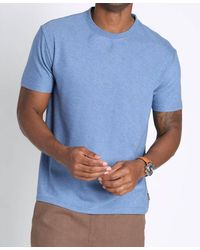 Jachs New York - Cotton Modal Short Sleeve Crewneck Tee - Lyst