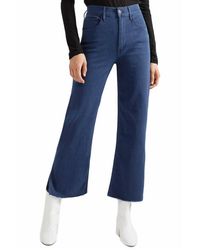 3x1 - W4 Shelter Wide Leg Crop Arrow Denim Jeans - Lyst