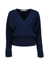 Bishop + Young - Ava Ruche Sleeve Sweater - Lyst