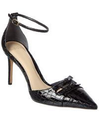Alexandre Birman - Kate 85 Croc-Embossed Patent Pump - Lyst
