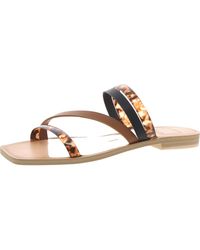 Dolce Vita - Ibbie Open Toe Slip On Strappy Sandals - Lyst
