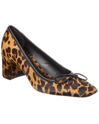 SCHUTZ SHOES - Arissa Block Leather Pump - Lyst