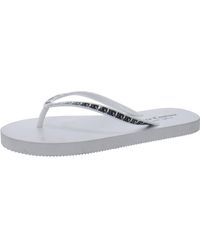 Juicy Couture - Savor Slip On Flat Thong Sandals - Lyst