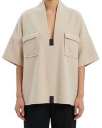 HENRIETTE STEFFENSEN - Fleece V Neck Blouse - Lyst