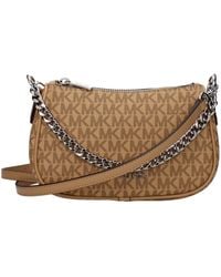 Michael Kors - Brown Fabric Handbags - Lyst