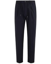Herno - Technical Fabric Pants With Drawstring Waist - Lyst