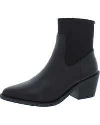 DV by Dolce Vita - Faux Leather Pointed Toe Ankle Boots - Lyst
