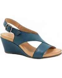BUENO - Ippy Wedge Sandal - Lyst