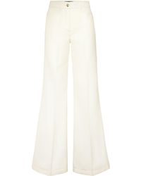 Philipp Plein - Wool Marine Low Waist Trousers - Lyst