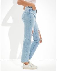 American Eagle Outfitters - Ae Ripped Highest Waist '90s Boyfriend Jean - Lyst