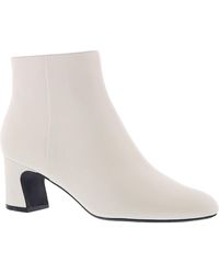 Vaneli - Dany Leather Block Heel Ankle Boots - Lyst