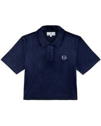 Sergio Tacchini - Adele Velour Polo - Lyst