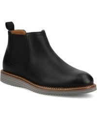 Vance Co. - Vance Salter Medium And Wide Width Plain Toe Casual Chelsea Boot - Lyst