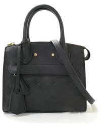 Louis Vuitton - Mini Pont Neuf Leather Shopper Bag (pre-owned) - Lyst