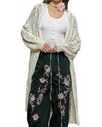 Pol - Langley Duster Open Cardigan - Lyst