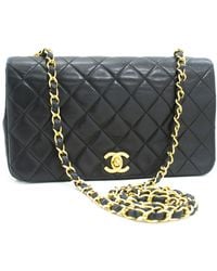 Chanel - Wallet On Chain Leather Shoulder Bag (pre-owned) - Lyst