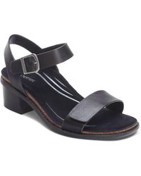 Aetrex - Mae Adjustable Quarter Strap Heel - Lyst