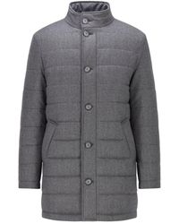 hugo boss dress coat