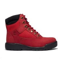 Timberland - 6 Inch Waterproof Field Boot Dark Nubuck Tb-0A2Jnw-F41 - Lyst