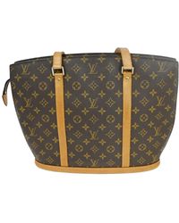 Louis Vuitton - Babylone Canvas Shoulder Bag (pre-owned) - Lyst