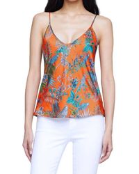 L'Agence - Lexi Camisole Top - Lyst
