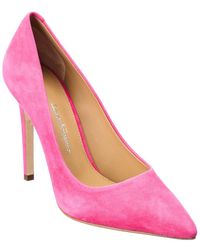 Ferragamo - Ilary X5 Suede Pump - Lyst