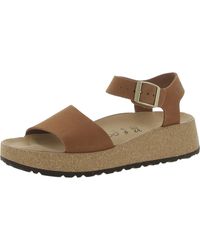 Papillio - Glenda Leather Ankle Strap Platform Sandals - Lyst