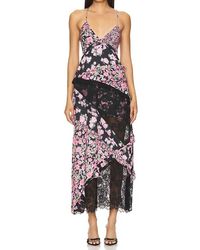 For Love & Lemons - Rosalyn Maxi Dress - Lyst