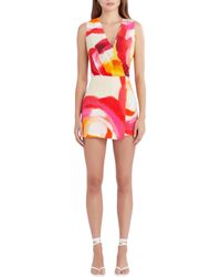 Amanda Uprichard - Isler Romper - Lyst
