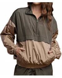 Rae Mode - Piper Half Zip Parachute Pullover Jacket - Lyst