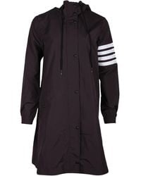 Thom Browne - 4-Bar Hooded Parka - Lyst