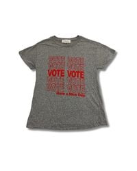 Self Contrast - Vote Vote Cherie Tee - Lyst