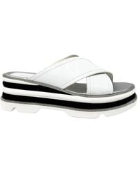 Bonavi - Cross Strap Sandals - Lyst