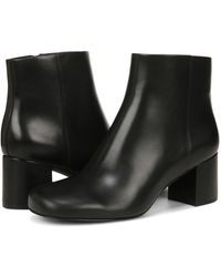 Vionic - Sibley Boots Leather Side Zip Ankle Bootie Jobb1006 - Lyst