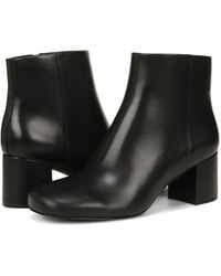 Vionic - Sibley Boots Leather Side Zip Ankle Bootie Jobb1006 - Lyst