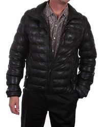 Scully - Ribbed Leather Jacket - Lyst