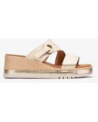 Clarks - Kidiki Cove Cream Leather - Lyst